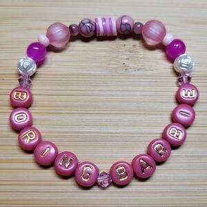 Actually Romantic- Taylor Swift Friendship Bracelet, Size 6"